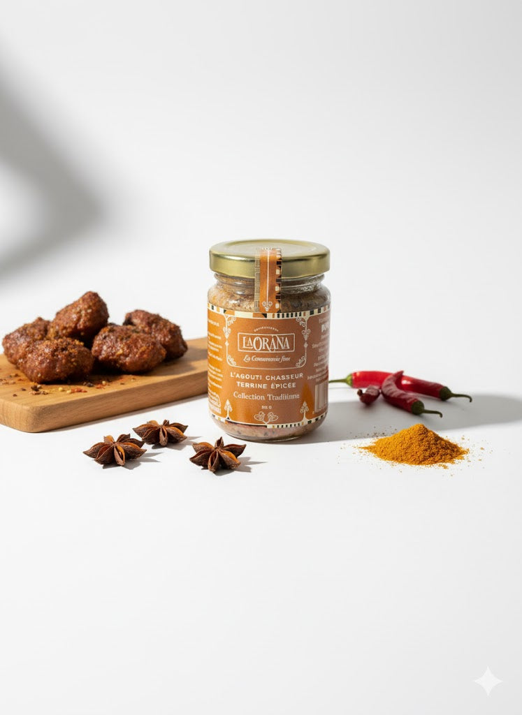 Tartinade Agouti Chasseur – Terrine Épicée Laorana