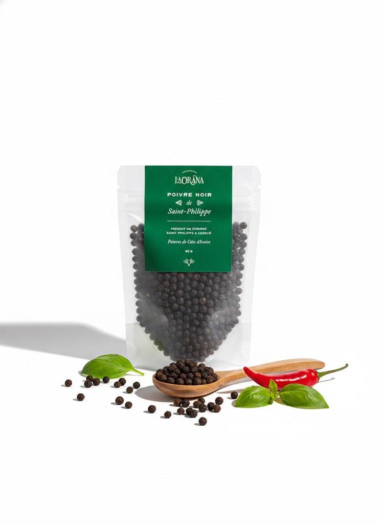 Poivre Noir de Côte d’Ivoire – Laorana