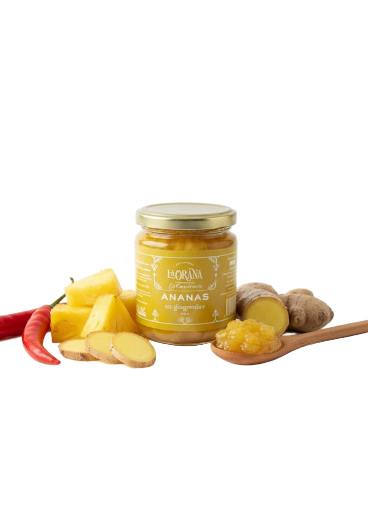 Compote Ananas au Gingembre – Laorana