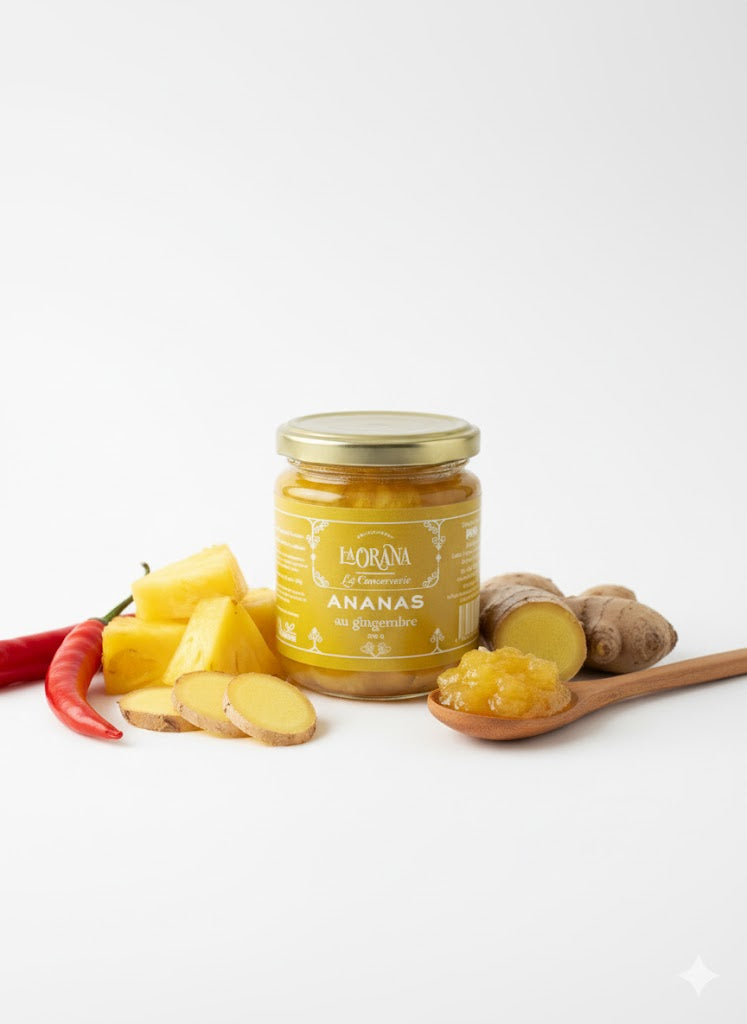 Compote Ananas au Gingembre – Laorana