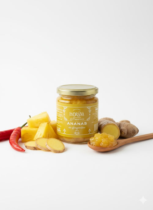 Compote Ananas au Gingembre – Laorana